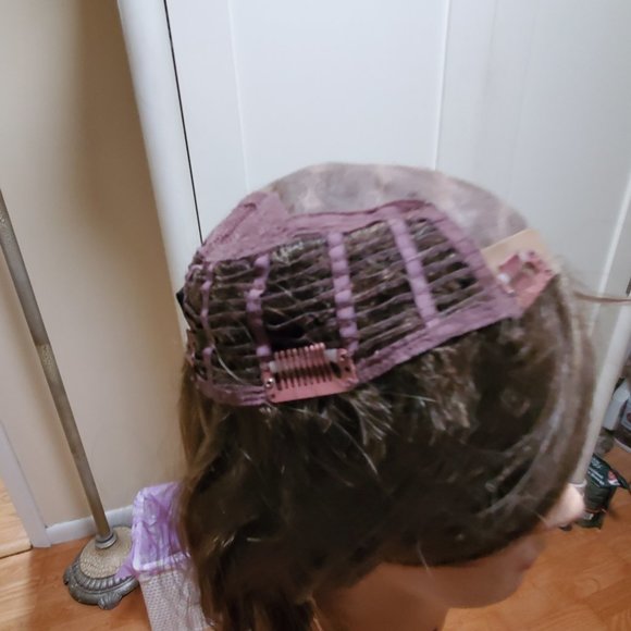 Jon Renau Top Smart Wavy 12" Topper - color 10H16 Latte/Almondine - Picture 13 of 15